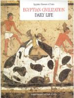 Egyptian Civilization: Daily Life, Religious Beliefs, Monumental Art. In Three Volumes